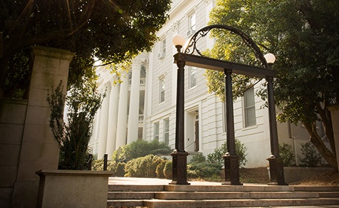 Outside view of dental school building