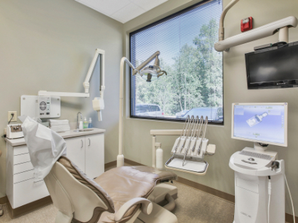 Dental treatment room in Fayetteville