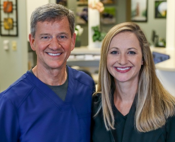 Doctor Dave Lee and his daughter Doctor Lauren Lee