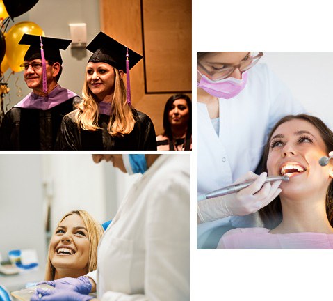Collage of images of Doctor Polito