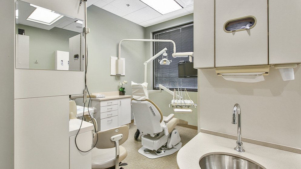 Dental exam room